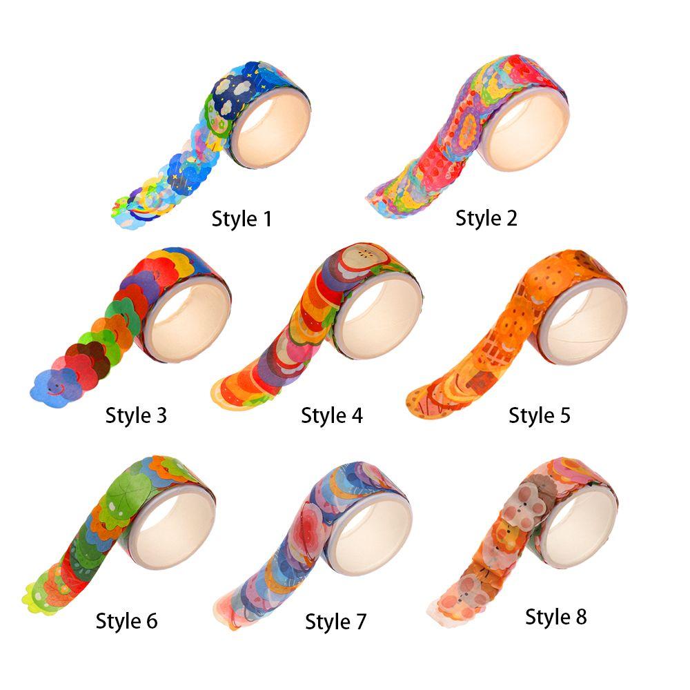 School Supplies Kawaii DIY Stationery Washi Tape Diary Label Sticky Paper Scrapbooking Sticker