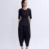Pleats Me Pleated Panel Baggy Cropped Pants Epptm326012