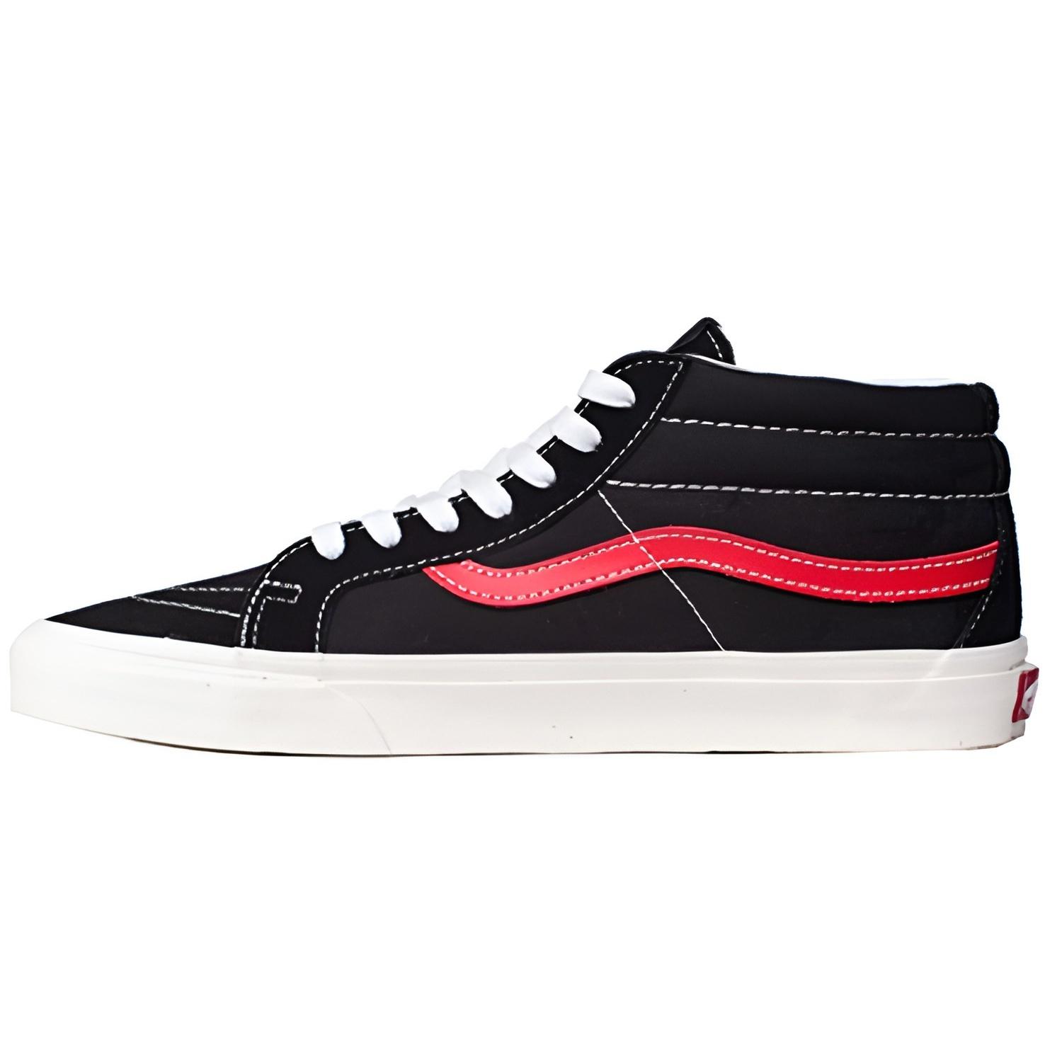 Vans SK8-Mid Black-Red Black Red Men s VN0A391FTP2 EU 35