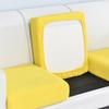 Jacquard Sofa Soft Cushion Cover For Living Room Pet Owners Kids Furniture Protective Cover Polar Fleece Stretch Washable Removable Couch Covers