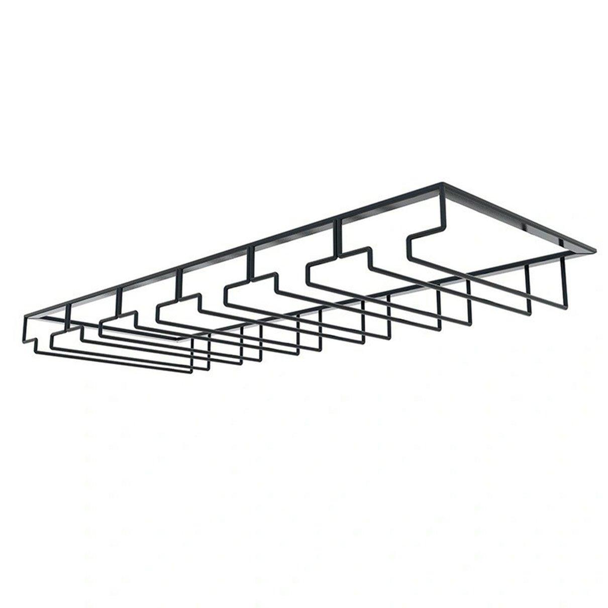 LINFIDITE Soporte para copas de vino, 2 piezas, colgador debajo del LINFIDITE Soporte para copas de vino, 2 piezas, colgador debajo del