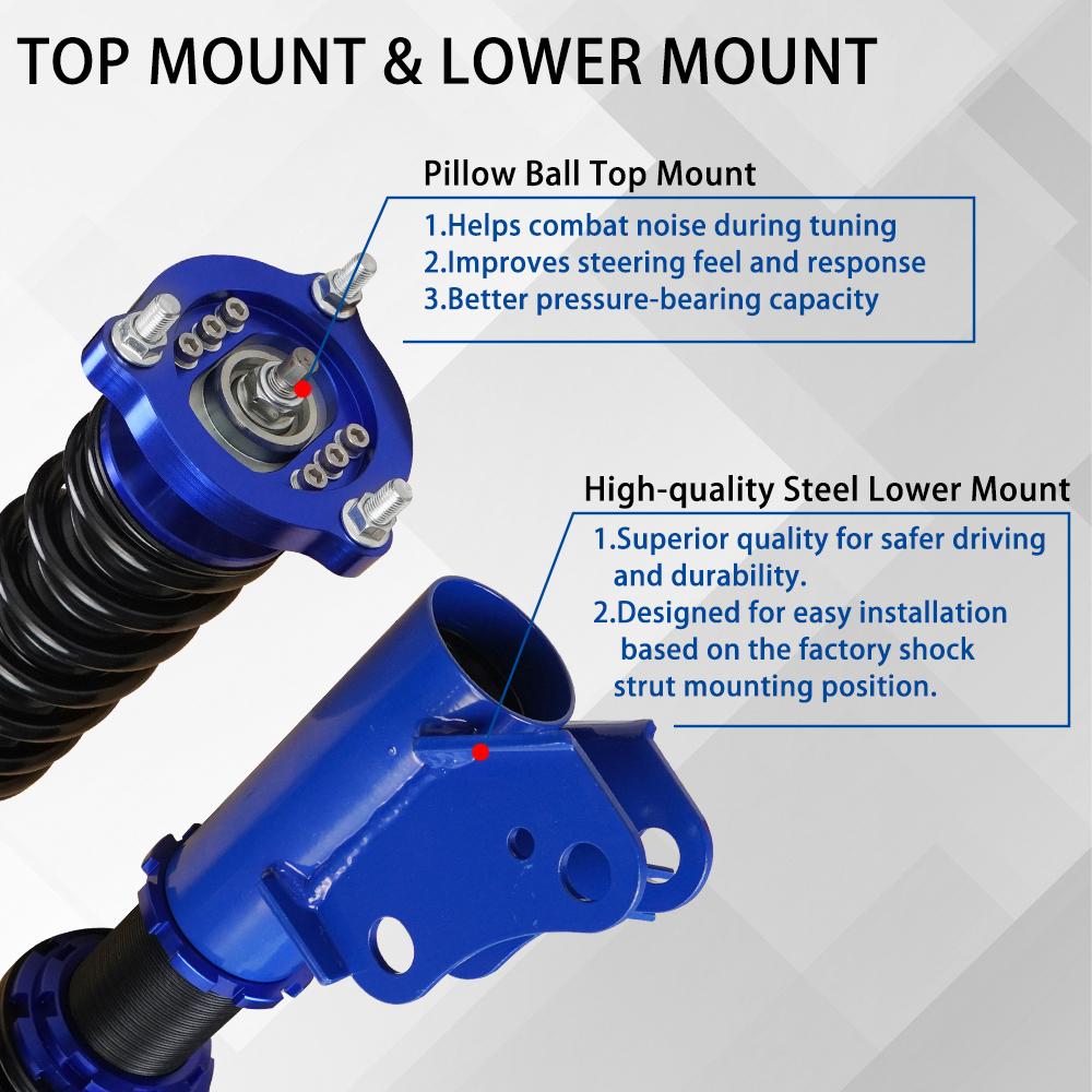 Adjustable Coilovers Struts Shocks Absorber Kits For 2006-2011 Honda Civic EGR-1011