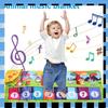 Music Game Mat Musical Piano Mat for Kids Floor Keyboard Dance Mat with 8 Animal Sounds Baby Mat Study Educational Toys
