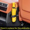 Car Umbrella Holder, Rear Trunk Mounting Clip, Multi-functional In-Car Umbrella Organizer, Universal for Family Vehicles