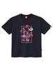 Ellamo Square Flower Short Sleeve T-Shirt Unisex Plus Size S~4Xl (Type B)