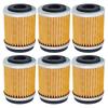 2/4/6 Pcs Motorcycle Parts Oil Filter for Yamaha Cygnus XC125 XC150 AG200 YJ125 SR125 SR185 SRX250 for MBK Flame 125 XC Vertex