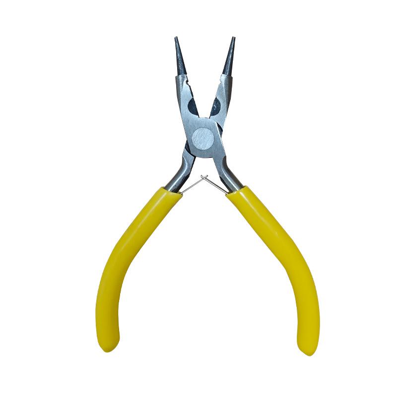 

Набор многофункциональных плоскогубцев длиной 5 дюймов: Игольчатый носик, верхний режущий, плоский носик, круглый носик для украшений и бисероплетения