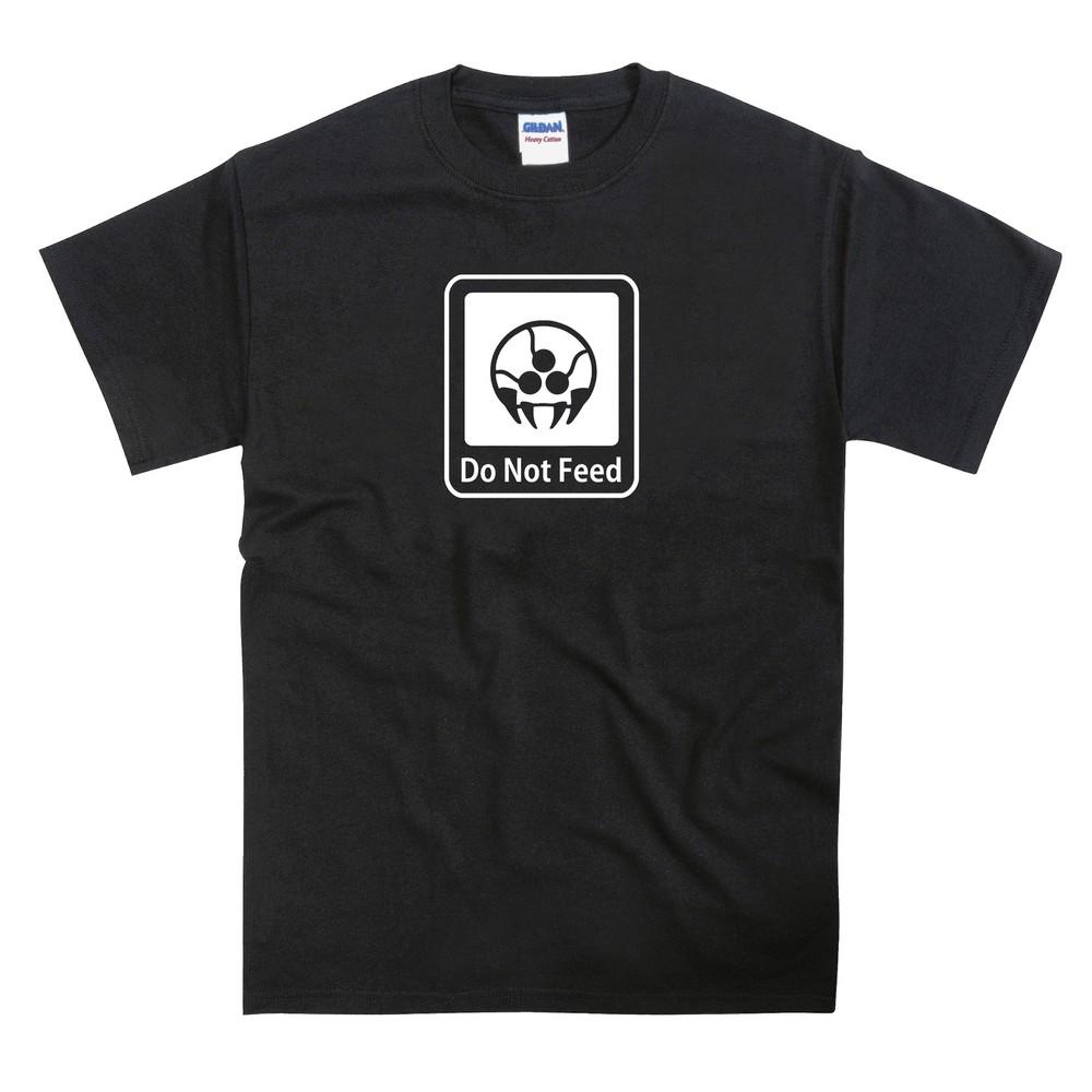 Super Metroid inspired Alien Do Not Feed T-Shirt S