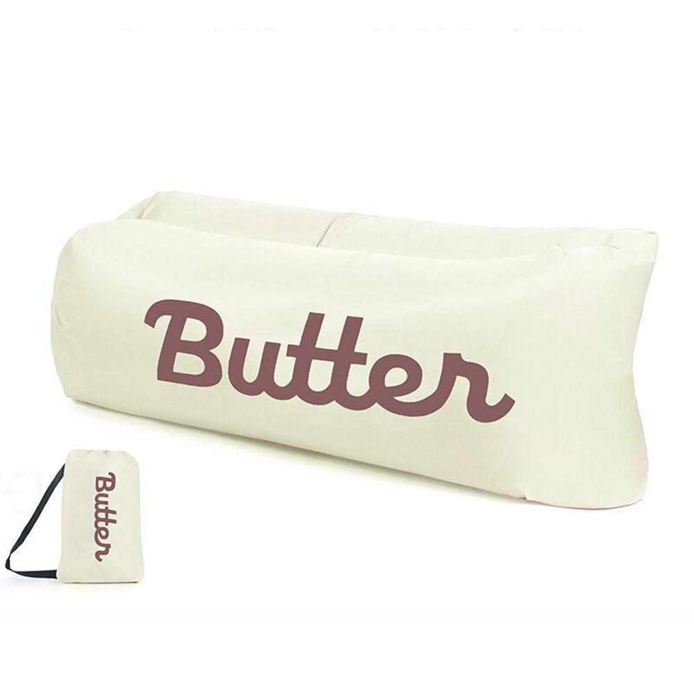 Beach Air Bed Foldable Inflatable Sofa Simple Outdoor Lazy Inflatable Sofa New Portable Camping Picnic Music Solar Mattress Bed