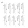 10pcs Knife Blades NO.10/11/12/15/18/20/21/22/23/24/25/60 Metal Engraving Repalce Blades DIY Wood Carving Fruit Sculpture Cutter