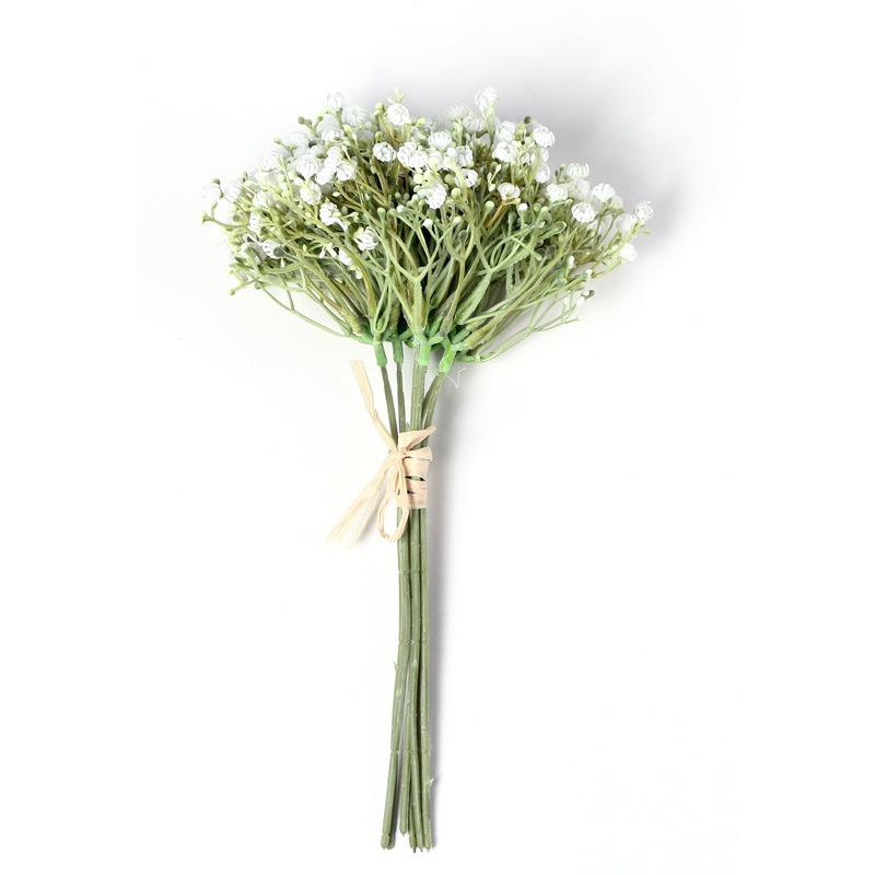 Имитация Цыганский букет Мягкий клей Искусственный цветок Вечерний ладан Букет для рук Свадебное украшение Искусственный цветок