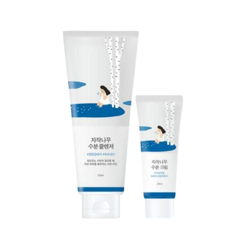 

Round Lab Birch Moisture Cleanser 150ml Set (Includes 20ml Cream)