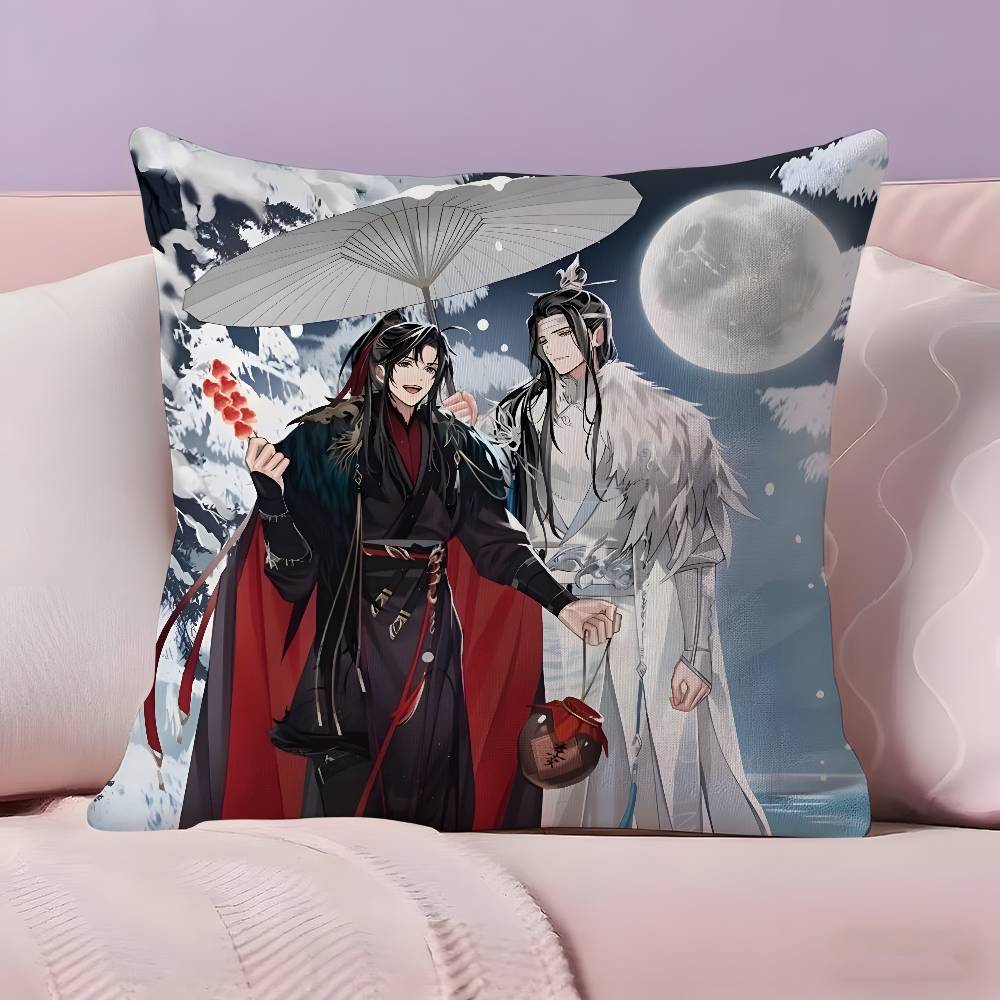 New Arrival Mo Dao Zu Shi Pillow Case Ultra Soft Skin Friendly Fabric Cloud Like Comfort & Concealed Zipper