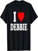 I Heart (Love) Debbie Cute Matching Couple Spouse T-Shirt
