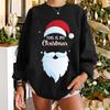 European Size Christmas Sweater Santa Claus THIS IS MY Merry Christmas Men's and Women's Sweater