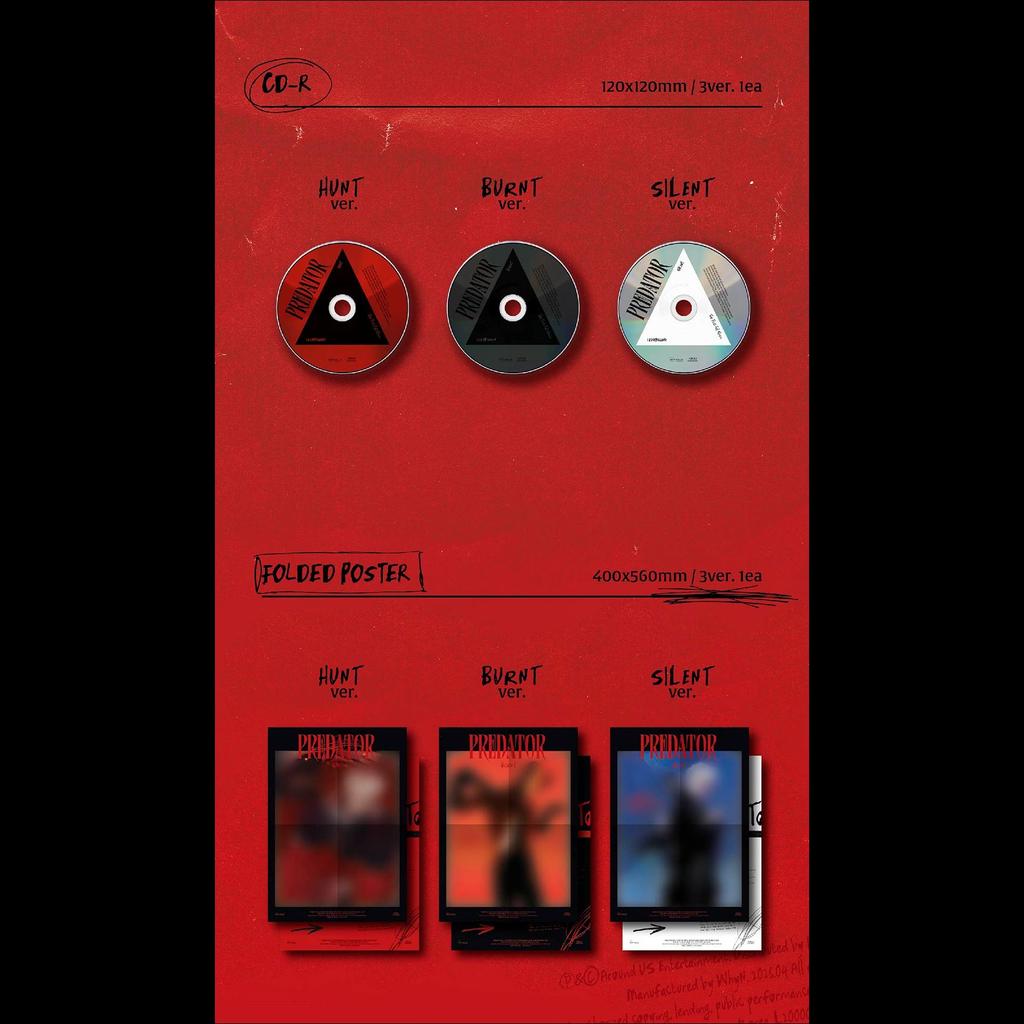 LEE GIKWANG(ATRAKCJA) - PREDATOR Fotoksiążka Wersja