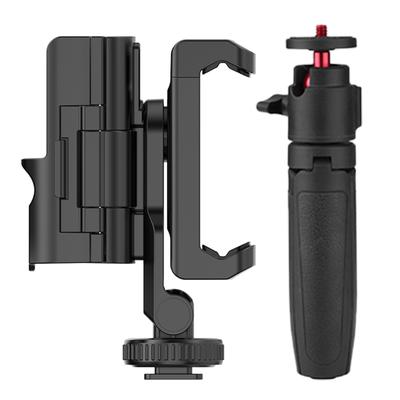 Suporte de Tripé para Smartphone para Gimbal Pocket 3, Suporte de Ângulo Ajustável com Base Antiderrapante, Suporte para Teleprompter