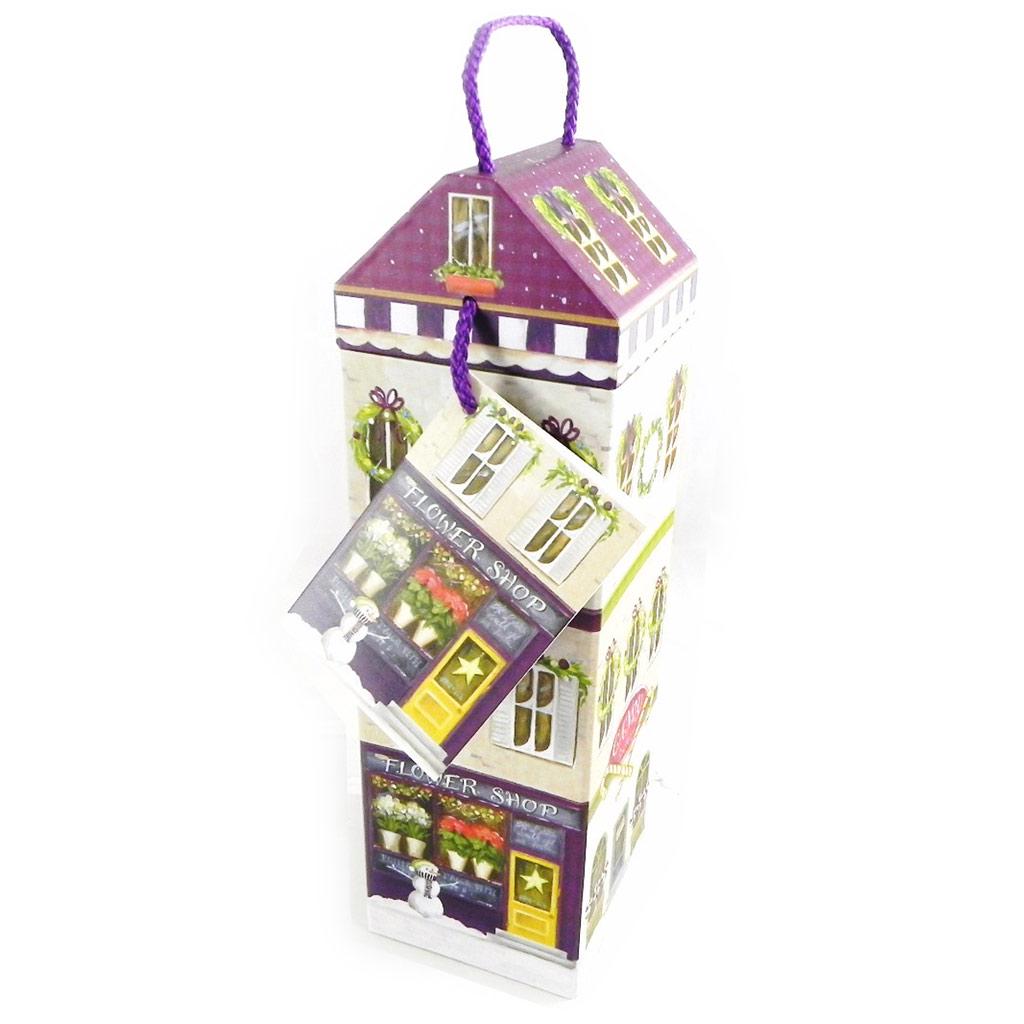 Les Trésors De Lily [I3333] - 'Merry Christmas' Bottle Storage Box - 1 Bottle