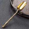 Brass Copper Dinnerware Set Spoon Tea Dessert Coffee Ice Cream S Kitchen Accessories Bar Tools New Bamboo Creative