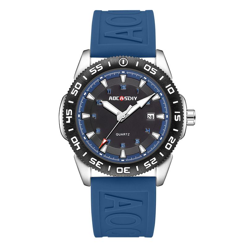 Waterproof Watches for Men Sport Design Endurance Watch Quartz Watch Profession Wristwatch Chronograph High Quality Men Clock