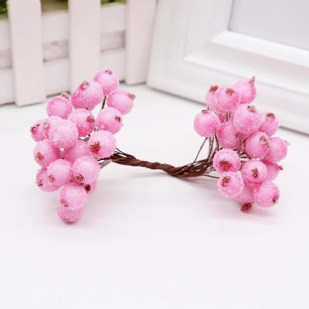 Piccoli Pistilli in Schiuma Bacche e Fiori per Decorazioni di Matrimonio e Fiori di Seta
