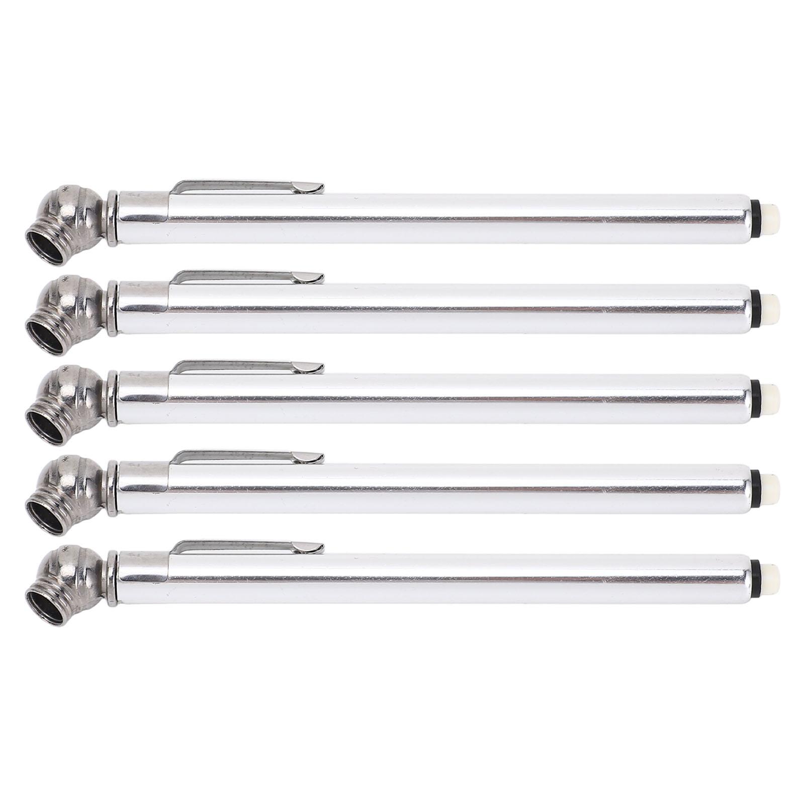 

10шт карандашный шинный манометр 3 диапазона 4 стороны шкала герметичный наконечник металлическая труба давление