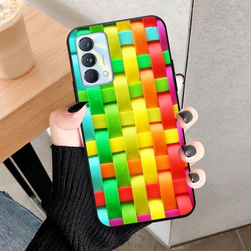 For Realme GT Master Edition Case 6.43Inch Cool Painted Case For OPPO Realme GT Master Edition Cover Silicone Back Bumper