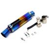 Silenciador Modificado para Motocicleta Tubo de Escape Azul para Y15ZR Yamaha Kawasaki 51mm Universal Tubo de Escape de Gran Cilindrada Escape