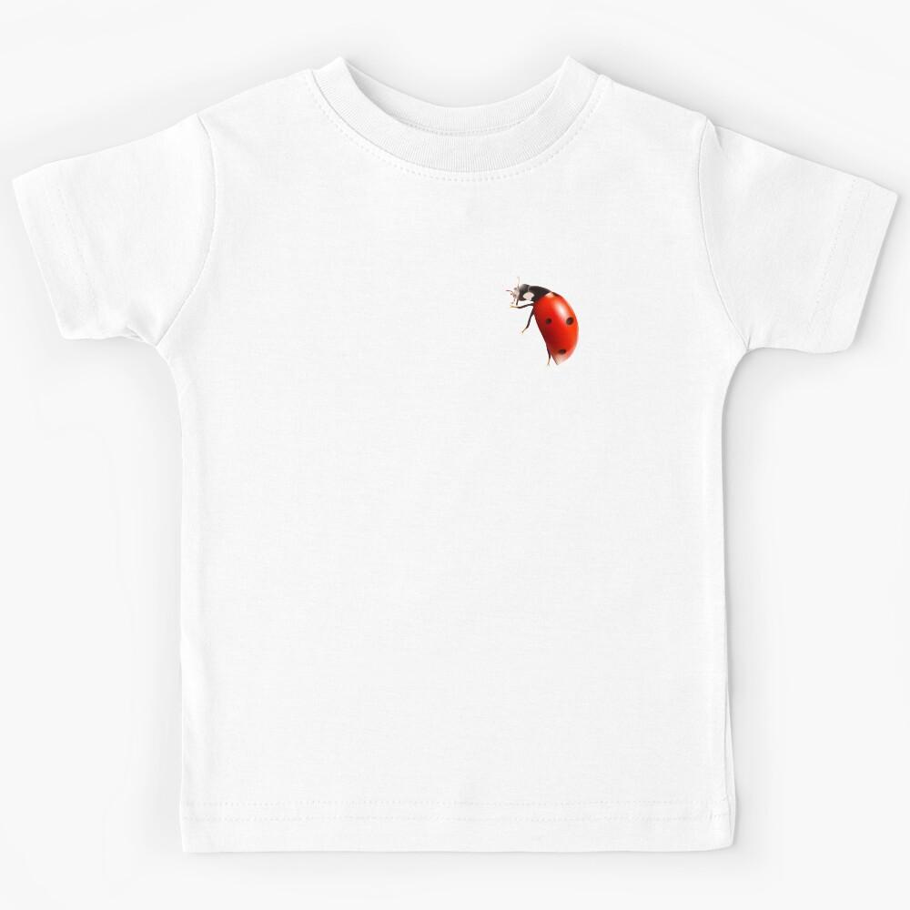 A Ladybug Stands On Its Hind Legs Kids T-Shirt 140