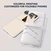 For Oppo Find N3 Flip 5G Case Matte PC Clear Phone Cover with Hinge Protection