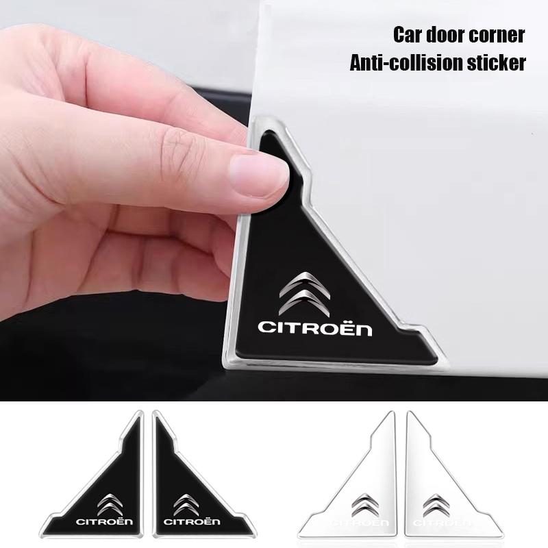Car Stickers Door Corner Anti-collision Silicone Stickers For Citroen C4 C3 C2 C1 DS3 Berlingo Xsara Grand Picasso Car Supplies