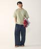 STUDIO TOMBOY [Men] String Single-Pleat Cargo Pants_Dark Navy 9156231212