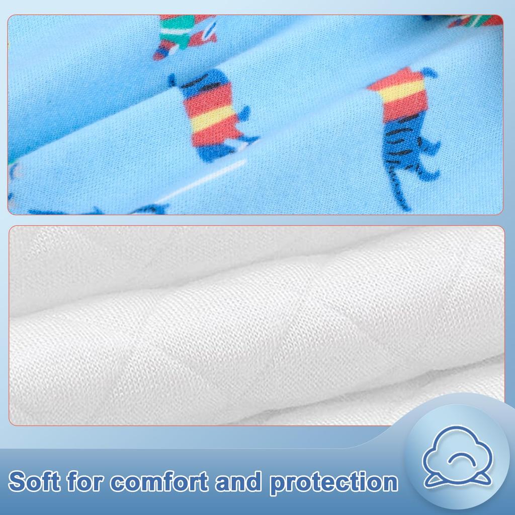 MooMoo Baby Training Highly Absorbent Baby Toilet Training Underwear for Boys and Natural Size 120 Pants, 8-Pack, Toddlers, Breathable, 6-Layer