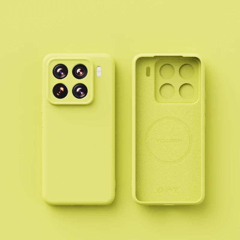 Für Magsafe Flüssigsilikon Hülle Für Xiaomi 17T 17TPro Magnetisches Kabelloses Laden Matt Weiche Hülle Für MI17T Pro Skin Bumper
