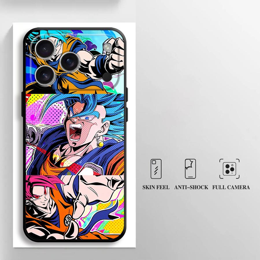 Anime D-ragonS B-allS Funda Phone Cover Case for iPhone 17 Pro Max 16 13 Mini 7 8 12 14 15 Plus 11 XS XR SE Air