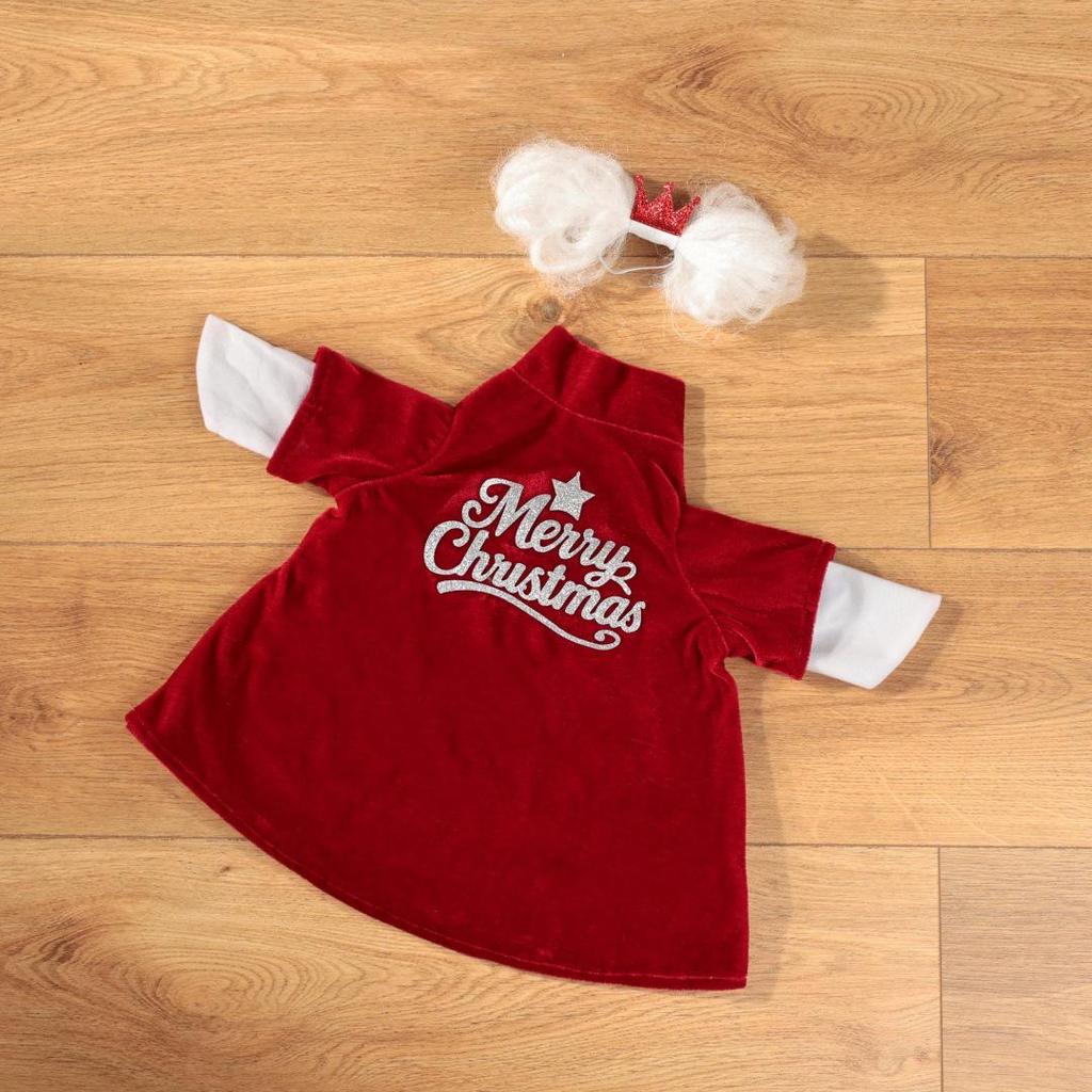 Big White Goose Santa Claus Christmas Porch Decoration and Costume