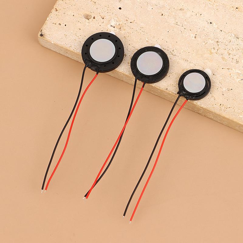 New 2Pcs Round 8 Ohm 1W Speaker 8ohm 15MM/18MM/20MM Loud Speakers Tablet Mobile Phone Trumpet Horn Small Loudspeaker Audio