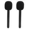TOPINCN Wireless Microphone Adapter G1 Lark Synco Compatible Handheld Holder Stand Kit 2 Pieces Lightweight Portable Interview Use