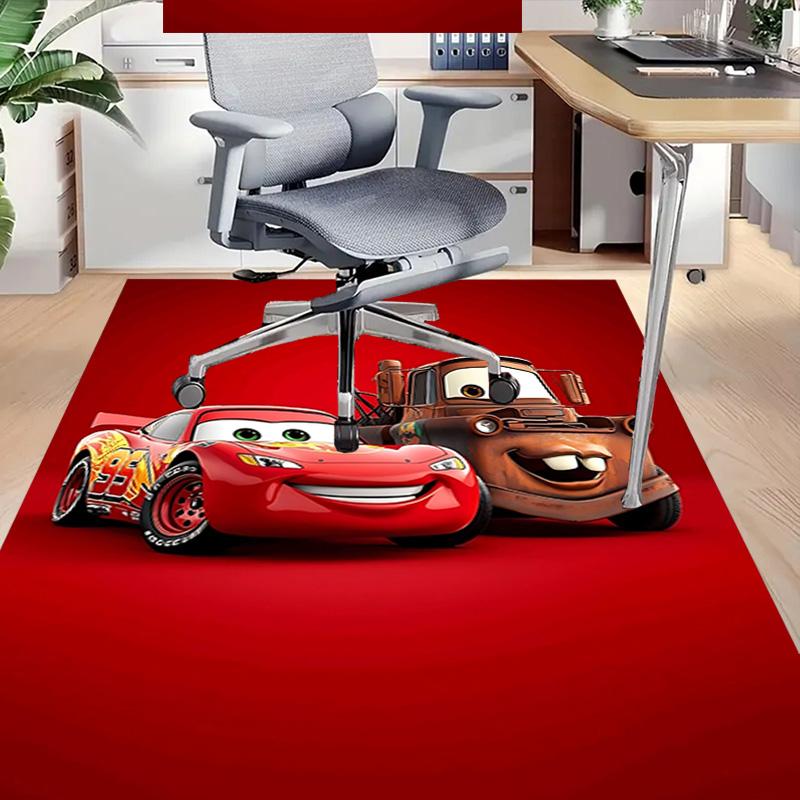 1pc Cars Movie Characters Carpet for Playroom Bedroom Living Room Sofa Home Decor,kids Game Area Rug Non-slip Floor Mat Y72926