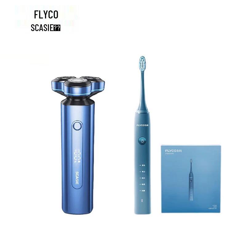 Электрическая зубная щетка и бритва FLYCO Комплект