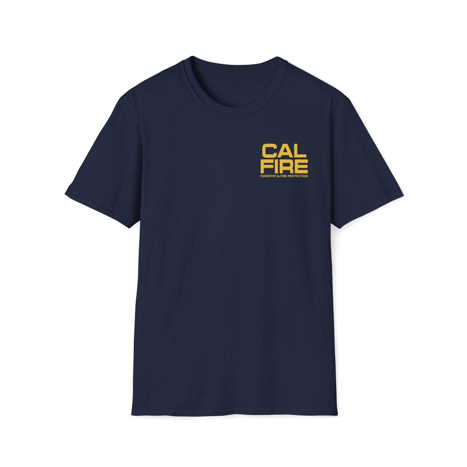 Cal Fire T-Shirt | Fire Country Unisex Softstyle Tee 4XL