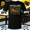 2026 Letnia Koszulka Graficzna UFC Marlon Vera Fighting Damska Sportowa Bawełniana Krótki Rękaw Luźna Rekreacyjna Koszulka Fitness Unisex