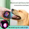 Luminous Eco-Friendly TPR Dog Toy - Bite-Resistant, Sound-Emitting Teething Toy