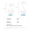 8Pcs S-Shaped Door Behind Hook Multi-Purpose Kitchen Hooks Wardrobe Clothes Cross Bar Universal Portable Bathroom Plastic Hook