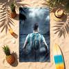 MESSI (14) Toalla de Playa Temática Resistente a la Arena Suave Y Cómoda Adecuada Para la Piscina Camping Yoga Y Buceo Un Imprescindible de Viaje