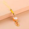Rope Decor Hang Lanyard Phone Key Strap Lucky Cat Phone Straps Bag  Accessories