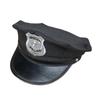 US Police Costume Hat: Octagonal Role-Playing Accessory