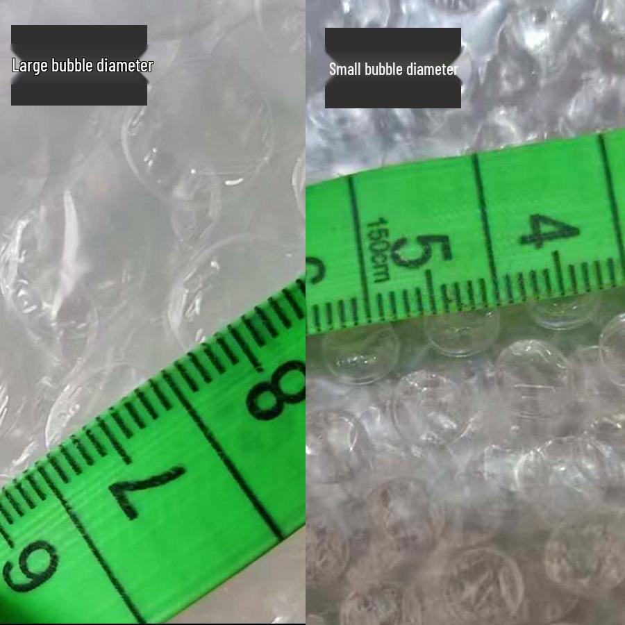 

Утолщенный противоударный прозрачный пакет-пузырчатая пленка для упаковки 15*25CM; Large Bubble/100 pcs