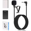3.5mm External Car Microphone, Universal Hands Free Mic for Car Stereo Radio GPS DVD Head Unit Vehicle Audio Mic