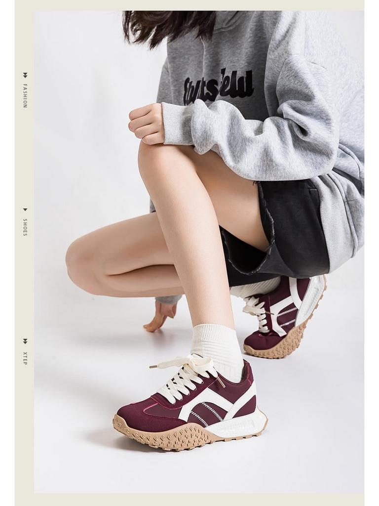 Women's Thick-Soled German Training Shoes - New Autumn Versatile Casual Sneakers for Petite Height Boost (Forrest Gump Inspired) F8867